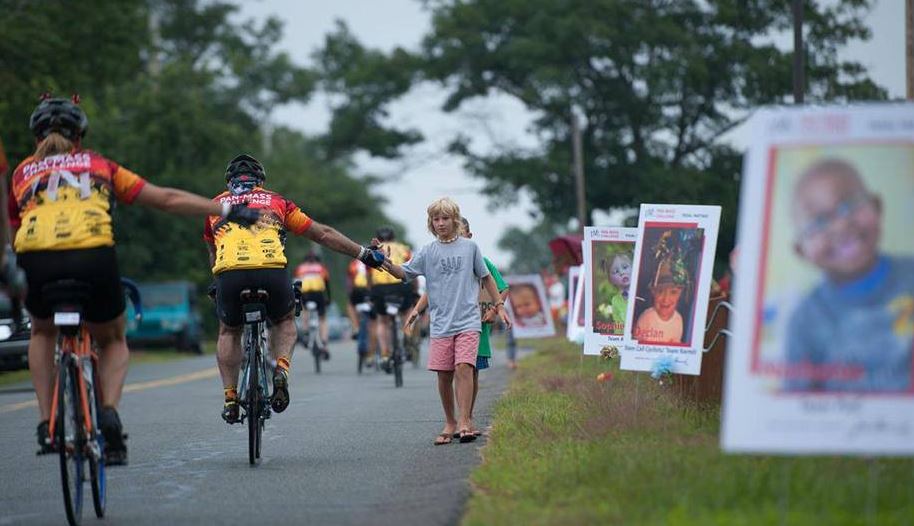 Pan Mass IV letter – a wet and wild ride